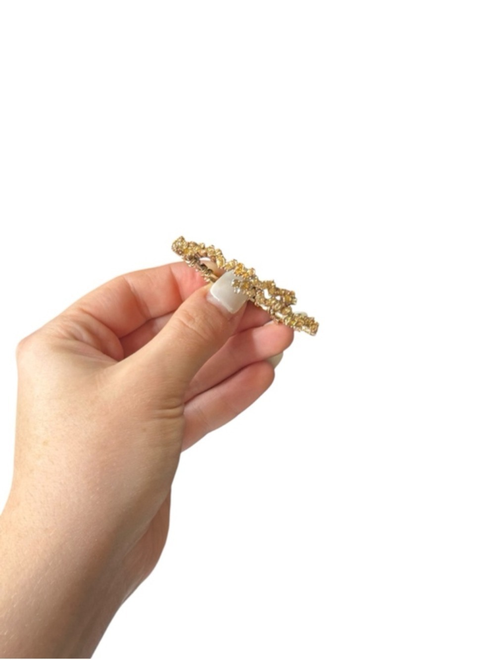 Women's Stella & Dot Gold Tone Crystal Bracelet One Size